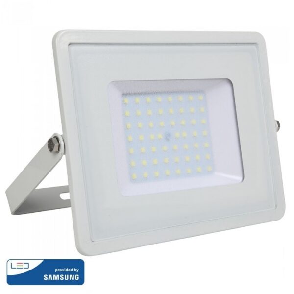 LED Προβολέας 50W V-TAC PRO Samsung Chip Λευκός 100° 5750lm Αδιάβροχος IP65 Φυσικό  4000K – 21762