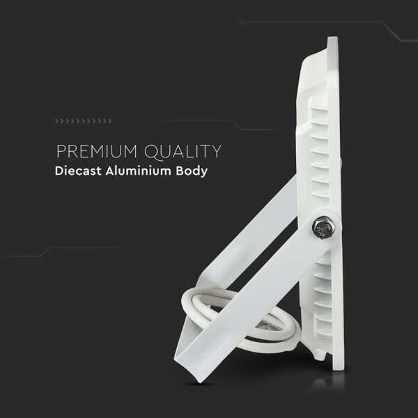 LED Προβολέας 50W V-TAC PRO Samsung Chip Λευκός 100° 5750lm Αδιάβροχος IP65 Φυσικό  4000K – 21762