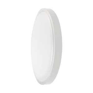 36W LED Πλαφονιέρα Στρογγυλή Φ35cm Λευκή SAMSUNG Chip 3820lm 3000K IP44 V-TAC – 76211-24
