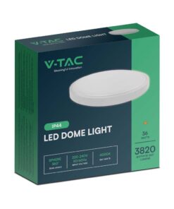 Φωτιστικό Οροφής LED 36W 4000K IP44 Λευκού Χρώματος V-TAC – 76221VT