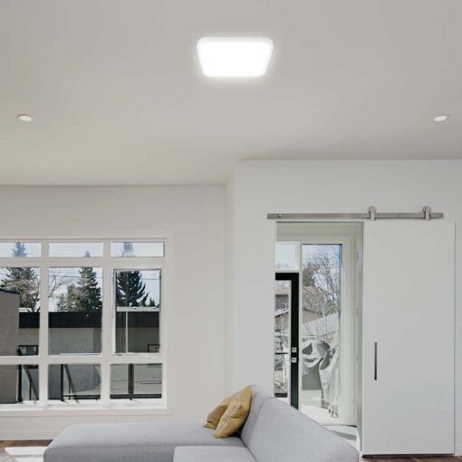 Πλαφονιέρα Οροφής LED 24W SMD 3000K IP44 Λευκού Χρώματος V-TAC – 76271