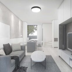 Πλαφονιέρα Οροφής LED 18W 4000K IP44 Μαύρου Χρώματος  V-TAC – 76341