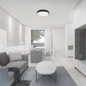 LED Πλαφονιέρα 24W Στρογγυλή σε Μαύρο Σώμα Φυσικό 4000K IP44 V-TAC – 7637