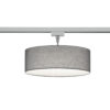 Φωτιστικό Οροφής Trio Lighting   2xE27 Γκρι Υφασμάτινο    76390211
