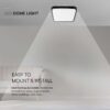 Πλαφονιέρα Οροφής LED 18W 4000K IP44 Μαύρου Χρώματος  V-TAC – 76431