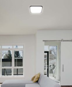 Πλαφονιέρα Οροφής LED 18W SMD 6500K IP44 Μαύρου Χρώματος V-TAC – 76441