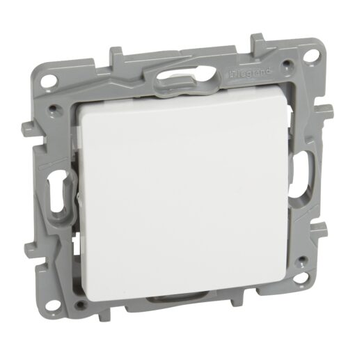Μπουτόν Φωτεινό 230V Λευκό Legrand Niloe – 764522