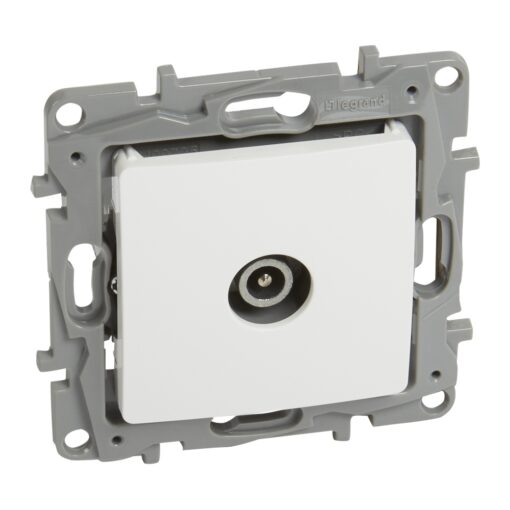 Πρίζα TV Τερματική Λευκή Legrand Niloe – 764555