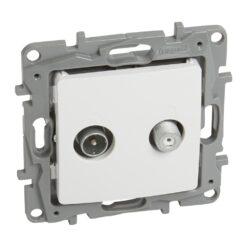 Πρίζα TV-SAT Τερματική Λευκή Legrand Niloe – 764558