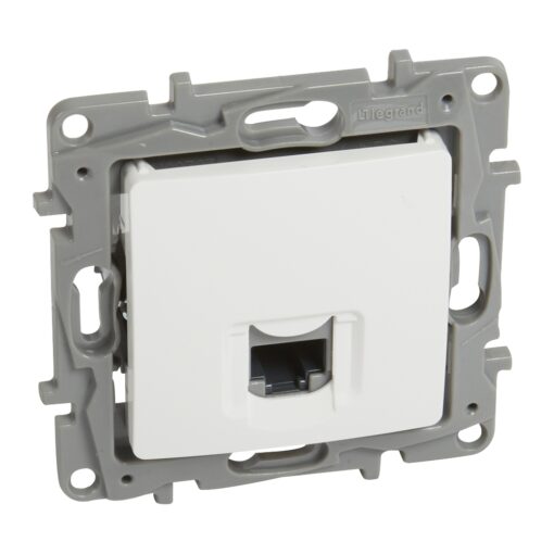 Πρίζα Δικτύου RJ 45 UTP Cat6 Λευκή Legrand Niloe – 764573