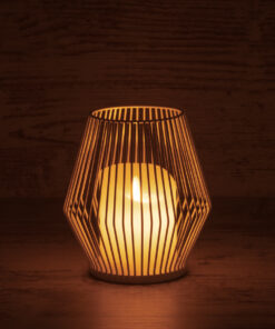 GloboStar® CANDLE 76488 Διακοσμητικό Realistic Κερί με LED Εφέ Κινούμενης Φλόγας – Μπαταρίας 2 x AA (Δεν Συμπεριλαμβάνονται) & Ασύρματο Χειριστήριο IR Θερμό Λευκό 2700K Dimmable Λευκό Φ14 x Υ16cm