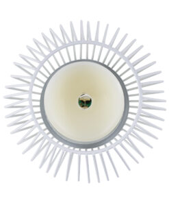 GloboStar® CANDLE 76489 Διακοσμητικό Realistic Κερί με LED Εφέ Κινούμενης Φλόγας – Μπαταρίας 2 x AA (Δεν Συμπεριλαμβάνονται) & Ασύρματο Χειριστήριο IR Θερμό Λευκό 2700K Dimmable Λευκό Φ16 x Υ18cm