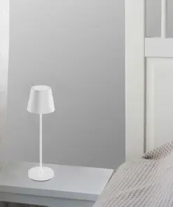 LED φωτιστικό γραφείου 2W επαναφορτιζόμενο 3000Κ με λευκό σώμα dimmable V-TAC – 7651