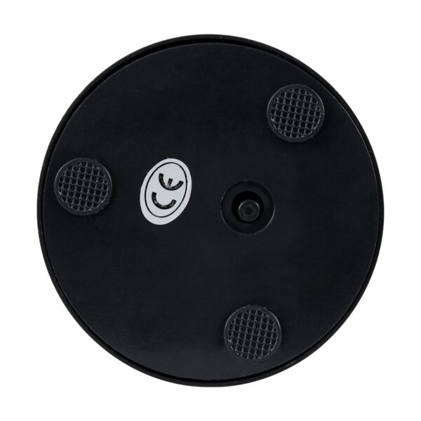 GloboStar® JOJO 76520 Μοντέρνο Επιτραπέζιο Φωτιστικό Πορτατίφ LED 1.5W 105lm 120° DC 5V Επαναφορτιζόμενο με Μπαταρία Li-ion 1800mAh – Διακόπτη Αφής με 3 Εναλλαγές Φωτισμού CCT Θερμό – Φυσικό – Ψυχρό 1500K – 4500K – 6000K Dimmable – D8 x H34cm – Μαύρο