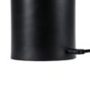 GloboStar® JOJO 76520 Μοντέρνο Επιτραπέζιο Φωτιστικό Πορτατίφ LED 1.5W 105lm 120° DC 5V Επαναφορτιζόμενο με Μπαταρία Li-ion 1800mAh – Διακόπτη Αφής με 3 Εναλλαγές Φωτισμού CCT Θερμό – Φυσικό – Ψυχρό 1500K – 4500K – 6000K Dimmable – D8 x H34cm – Μαύρο