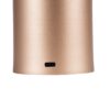 GloboStar® JOJO 76522 Μοντέρνο Επιτραπέζιο Φωτιστικό Πορτατίφ LED 1.5W 105lm 120° DC 5V Επαναφορτιζόμενο με Μπαταρία Li-ion 1800mAh – Διακόπτη Αφής με 3 Εναλλαγές Φωτισμού CCT Θερμό – Φυσικό – Ψυχρό 1500K – 4500K – 6000K Dimmable – D8 x H34cm – Χάλκινο