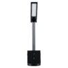 GloboStar® FIARIA 76530 Μοντέρνο Επιτραπέζιο Φωτιστικό Πορτατίφ LED 5W 500lm 180° DC 5V – με Ασύρματη Φόρτιση – Wireless Charger – Διακόπτη Αφής – CCT Θερμό Λευκό 2700K – Φυσικό Λευκό 4500K – Ψυχρό Λευκό 6000K Dimmable – Μ25 x Π10.5 x Υ35.5 – Μαύρο