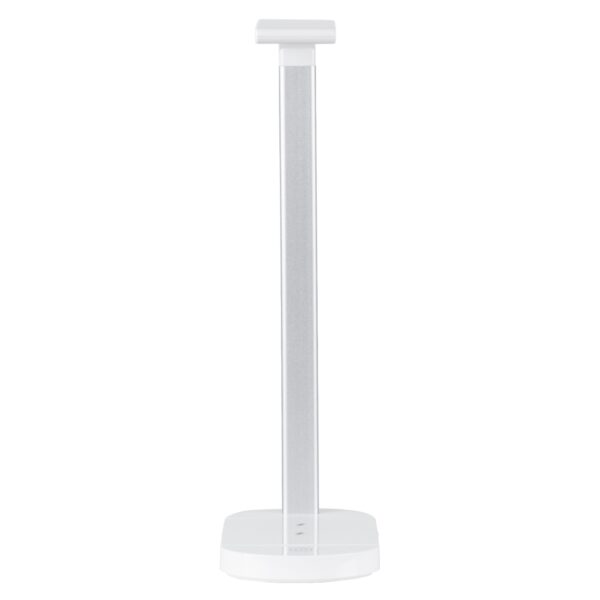 GloboStar® FIARIA 76531 Μοντέρνο Επιτραπέζιο Φωτιστικό Πορτατίφ LED 5W 500lm 180° DC 5V – με Ασύρματη Φόρτιση – Wireless Charger – Διακόπτη Αφής – CCT Θερμό Λευκό 2700K – Φυσικό Λευκό 4500K – Ψυχρό Λευκό 6000K Dimmable – Μ25 x Π10.5 x Υ35.5 – Λευκό