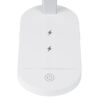 GloboStar® FIARIA 76531 Μοντέρνο Επιτραπέζιο Φωτιστικό Πορτατίφ LED 5W 500lm 180° DC 5V – με Ασύρματη Φόρτιση – Wireless Charger – Διακόπτη Αφής – CCT Θερμό Λευκό 2700K – Φυσικό Λευκό 4500K – Ψυχρό Λευκό 6000K Dimmable – Μ25 x Π10.5 x Υ35.5 – Λευκό