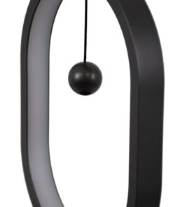 GloboStar® 76544 MAGNET Μοντέρνο Φωτιστικό Γραφείου Σκούρο Γκρι LED 15 Watt 1500lm DC 5V με Μαγνητικό Διακόπτη & Καλώδιο Τροφοδοσίας USB Θερμό Λευκό 2700K