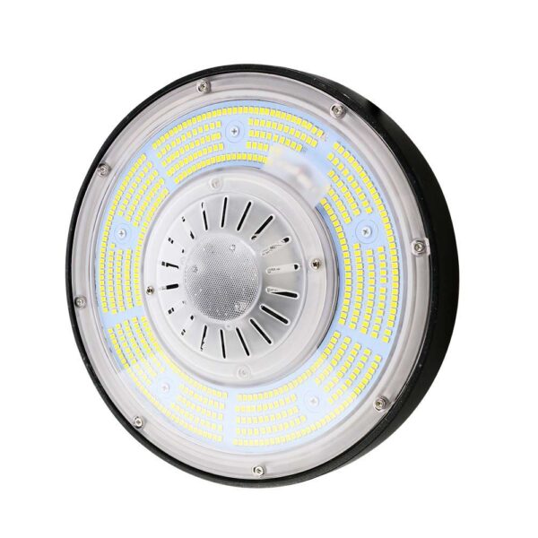 LED Καμπάνα 100W Dimmable V-TAC Pro Μαύρη 18500lm Φυσικό Λευκό 4000K IP65 - 7655