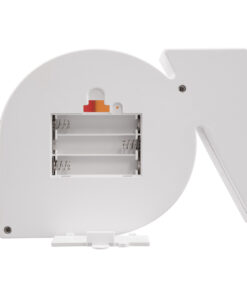 GloboStar® 76551 Μοντέρνο Επιτραπέζιο Διακοσμητικό Φωτιστικό LED Σήμανσης RAINBOW LOVE 2W με Διακόπτη On/Off & Καλώδιο Τροφοδοσίας USB – Μπαταρίας 3xAAA (Δεν Περιλαμβάνονται) Ψυχρό Λευκό 6000K