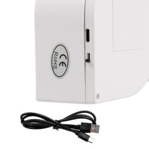 GloboStar® 76551 Μοντέρνο Επιτραπέζιο Διακοσμητικό Φωτιστικό LED Σήμανσης RAINBOW LOVE 2W με Διακόπτη On/Off & Καλώδιο Τροφοδοσίας USB – Μπαταρίας 3xAAA (Δεν Περιλαμβάνονται) Ψυχρό Λευκό 6000K