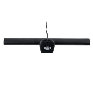 GloboStar® 76552 Φωτιστικό Οθόνης Anti-Glare E-Reading LED 5W 565lm DC 5V με Καλώδιο Τροφοδοσίας USB 2.0 & Ενσωματωμένο Χειριστήριο Εναλλαγής Χρωμάτων CCT Θερμό Λευκό 2700K – Φυσικό Λευκό 4500K – Ψυχρό Λευκό 6000K Dimmable Μαύρο Μ26 x Π4.5 x Υ4.5cm