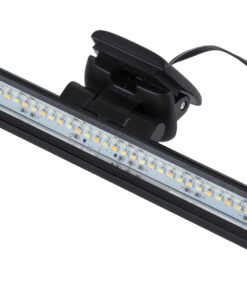 GloboStar® 76552 Φωτιστικό Οθόνης Anti-Glare E-Reading LED 5W 565lm DC 5V με Καλώδιο Τροφοδοσίας USB 2.0 & Ενσωματωμένο Χειριστήριο Εναλλαγής Χρωμάτων CCT Θερμό Λευκό 2700K – Φυσικό Λευκό 4500K – Ψυχρό Λευκό 6000K Dimmable Μαύρο Μ26 x Π4.5 x Υ4.5cm