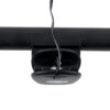 GloboStar® 76552 Φωτιστικό Οθόνης Anti-Glare E-Reading LED 5W 565lm DC 5V με Καλώδιο Τροφοδοσίας USB 2.0 & Ενσωματωμένο Χειριστήριο Εναλλαγής Χρωμάτων CCT Θερμό Λευκό 2700K – Φυσικό Λευκό 4500K – Ψυχρό Λευκό 6000K Dimmable Μαύρο Μ26 x Π4.5 x Υ4.5cm