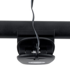 GloboStar® 76552 Φωτιστικό Οθόνης Anti-Glare E-Reading LED 5W 565lm DC 5V με Καλώδιο Τροφοδοσίας USB 2.0 & Ενσωματωμένο Χειριστήριο Εναλλαγής Χρωμάτων CCT Θερμό Λευκό 2700K – Φυσικό Λευκό 4500K – Ψυχρό Λευκό 6000K Dimmable Μαύρο Μ26 x Π4.5 x Υ4.5cm