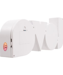 GloboStar® 76553 Μοντέρνο Επιτραπέζιο Διακοσμητικό Φωτιστικό LED Σήμανσης MULTICOLOR LOVE 2W με Διακόπτη On/Off & Καλώδιο Τροφοδοσίας USB – Μπαταρίας 3xAAA (Δεν Περιλαμβάνονται) Ψυχρό Λευκό 6000K