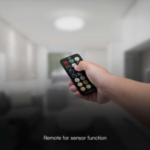 Πλαφονιέρα Οροφής LED 18W SMD 3000K IP44 Λευκού Χρώματος Aνιχνευτή μικροκυμάτων  V-TAC – 76591