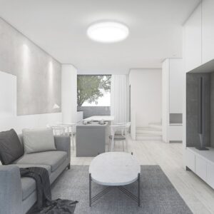 Πλαφονιέρα Οροφής LED 24W SMD 3000K IP44 Λευκού Χρώματος με Ανιχνευτή μικροκυμάτων  V-TAC – 76621