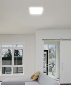 Πλαφονιέρα Οροφής LED 18W SMD 4000K IP44 Λευκού Χρώματος Ανιχνευτή μικροκυμάτων V-TAC – 76661