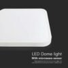 Φωτιστικό Οροφής LED 36W LED 4000K Με Ανιχνευτή Κίνησης IP44 Λευκού Χρώματος V-TAC – 76681