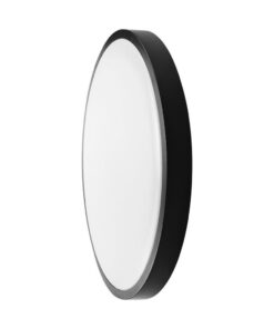 24W LED Πλαφονιέρα Στρογγυλή Φ350 Μαύρη με Ανιχνευτή Κίνησης SAMSUNG Chip 2500lm 4000K IP44 V-TAC – 76701-24