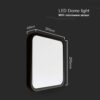 Φωτιστικό Οροφής LED 24W LED 4000K IP44 Μαύρου Χρώματος V-TAC – 76461VT