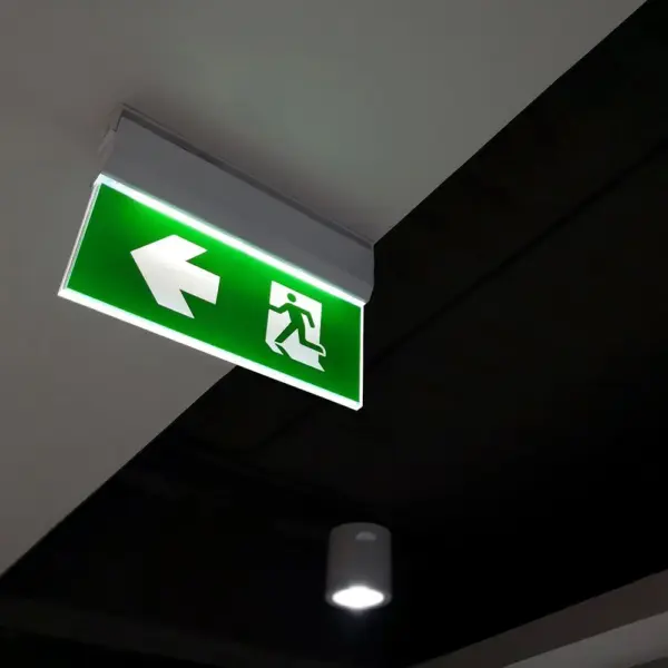Φωτιστικό Ασφαλείας 4σε1  EXIT με κουμπί δοκιμής και RF Control 6000K V-TAC – 7675