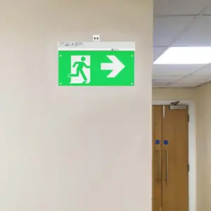 Φωτιστικό Ασφαλείας 4σε1  EXIT με κουμπί δοκιμής και RF Control 6000K V-TAC – 7675
