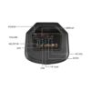 Φορητό Ασύρματο Επαναφορτιζόμενο Ηχείο Bluetooth 600W  RGB LED Τηλεχειριστήριο & Μικρόφωνο Καραόκε – 7677