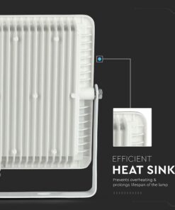 LED Προβολέας 100W V-TAC PRO Samsung Chip Λευκός 100° 12000lm Αδιάβροχος IP65 Ψυχρό Λευκό 6400K – 769