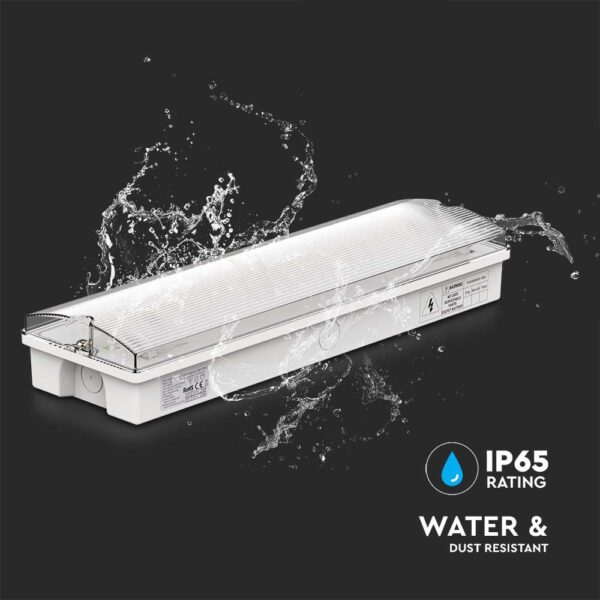 3W LED Φωτιστικό Ασφαλείας με Test Button & RF Control 6400K V-TAC – 7688
