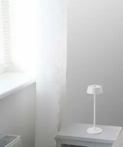 LED Επαναφορτιζόμενο Πορτατιφ 2W 3000Κ με Λευκό Σώμα Dimmable IP54 V-TAC – 7689