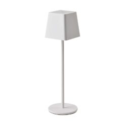 LED φωτιστικό γραφείου 2W επαναφορτιζόμενο 3000Κ με λευκό σώμα dimmable V-TAC – 7691