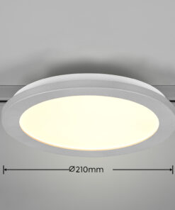 Φωτιστικό Οροφής Trio Lighting DUOLINE LED, 13W · 1400lm, 3000K Τιτάνιο Πλαστικό – 76921587