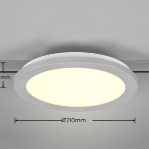 Φωτιστικό Οροφής Trio Lighting DUOLINE  LED, 13W · 1400lm, 3000K Τιτάνιο Πλαστικό – 76921587
