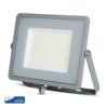 LED Προβολέας 100W V-TAC PRO Samsung Chip Γκρι 100° 11500lm Αδιάβροχος IP65 Ψυχρό   6400K – 21771