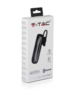 Ασύρματο Ακουστικό Bluetooth Handsfree V-TAC Μαύρο – 7700