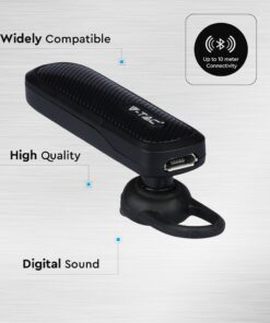 Ασύρματο Ακουστικό Bluetooth Handsfree V-TAC Μαύρο – 7700